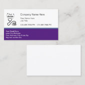 Best Doctor je Appreciation World's Bestes Doc Visitenkarte (Vorne/Hinten)