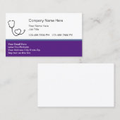 Best Doctor je Appreciation World's Bestes Doc Visitenkarte (Vorne/Hinten)