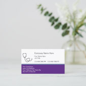 Best Doctor je Appreciation World's Bestes Doc Visitenkarte (Stehend Vorderseite)