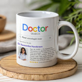 Best Doctor Search mit Foto & Message Kaffeetasse