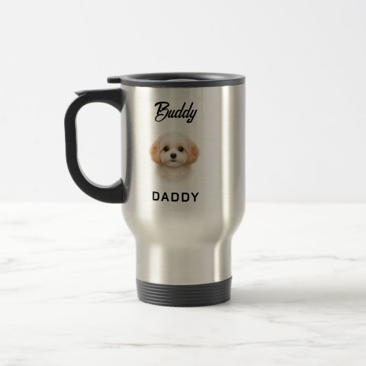 Best Dog Dad Ever | Custom Father’s Day Reisebecher (Links)