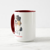 Best Dog Dad Ever | Custom Father’s Day Tasse (Vorderseite Links)