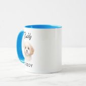 Best Dog Dad Ever | Custom Father’s Day Tasse (Vorderseite Links)