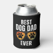 BEST DOG DAD EVER DOSENKÜHLER (Kanne Vorderseite)