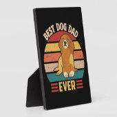 Best Dog Dad Ever  Fotoplatte (Seite)