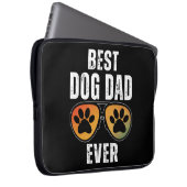 BEST DOG DAD EVER LAPTOPSCHUTZHÜLLE (Vorne Rechts)