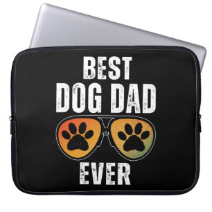 BEST DOG DAD EVER LAPTOPSCHUTZHÜLLE