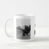 Best Dog Dad Ever Personalized Photo Kaffeetasse (Links)