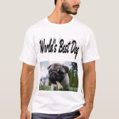 Best Dog Foto T - Shirt (Vorderseite)