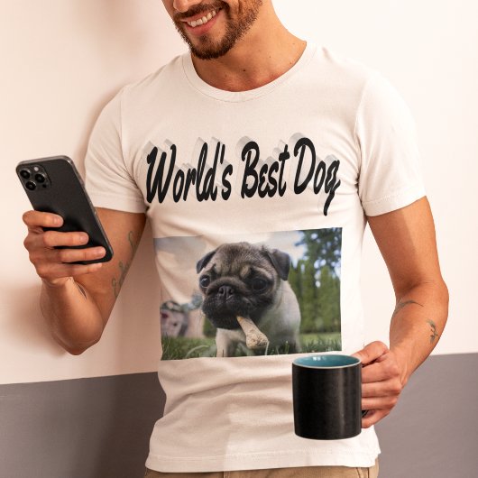Best Dog Foto T - Shirt