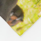 Best.Dog Mama.Ever. Dackel Liebe Foto Fleecedecke (Ecke)