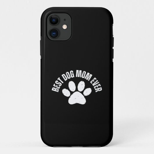 BEST DOG MAMA JE Case-Mate iPhone HÜLLE (Rückseite)