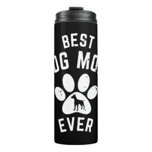 BEST DOG MAMA JE THERMOSBECHER