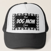 BEST DOG MAMA JE TRUCKERKAPPE (Vorderseite)