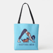 BEST DOG MAMA YOGA TASCHE (Rückseite)
