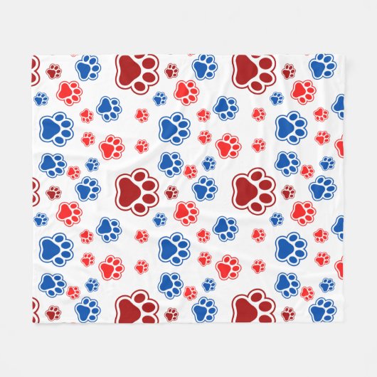 Best Dog Mom Ever Fleecedecke (Vorderseite (Horizontal))