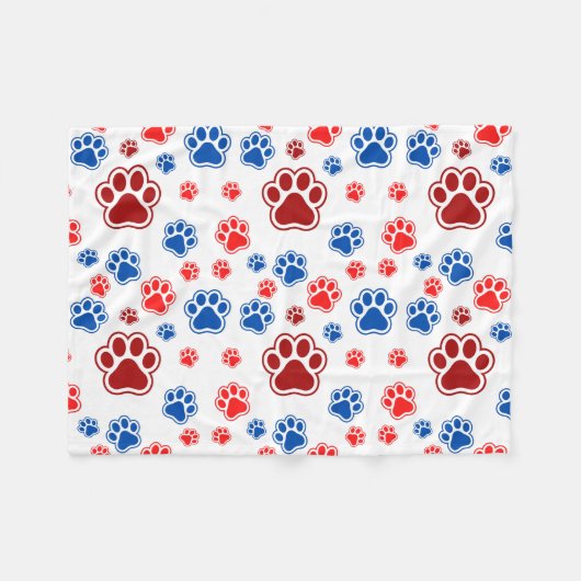 Best Dog Mom Ever Fleecedecke (Vorderseite (Horizontal))