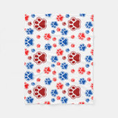 Best Dog Mom Ever Fleecedecke (Vorderseite)