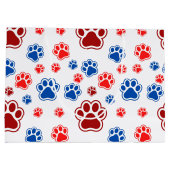 Best Dog Mom Ever Große Geschenktüte (Rückseite)