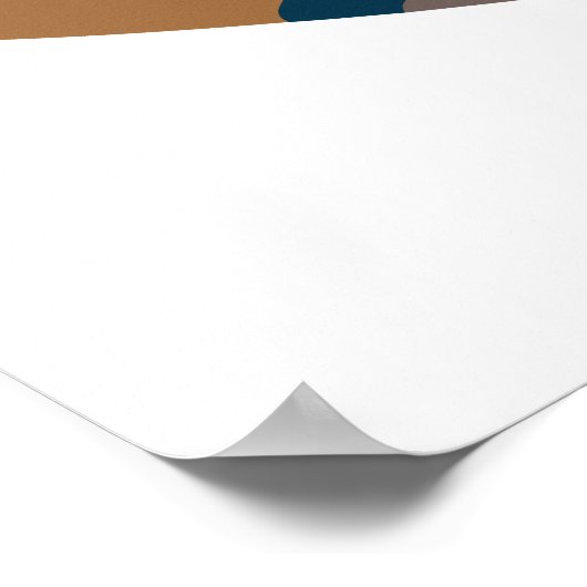 Best Dog Mom Ever in Paris Poster (Ecke)