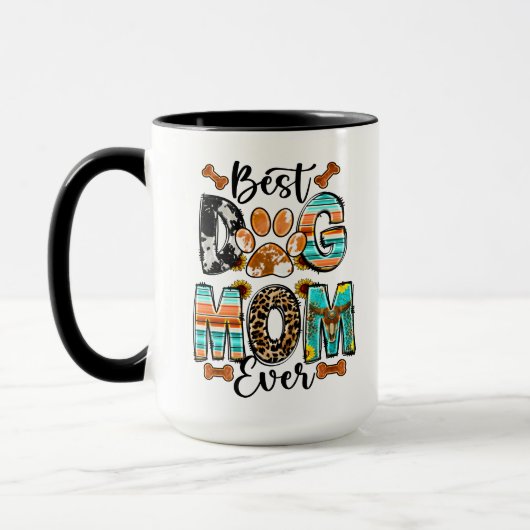 Best Dog Mom Ever Mug | Cute Mother’s Day Tasse (Links)