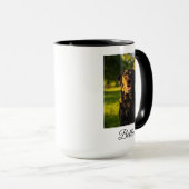 Best Dog Mom Ever Mug | Cute Mother’s Day Tasse (VorderseiteRechts)