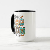 Best Dog Mom Ever Mug | Cute Mother’s Day Tasse (Vorderseite Links)
