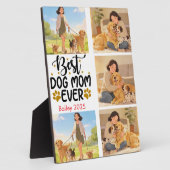 Best Dog Mom Ever Personalized Photo | Cute Dog Fotoplatte (Seite)