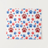 Best Dog Mom Ever Wandteppich (Vorderseite (Horizontal))