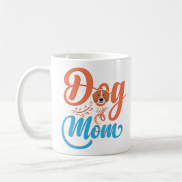 Best Dog Mom Two-Tone Gift for Dog Lovers Kaffeetasse