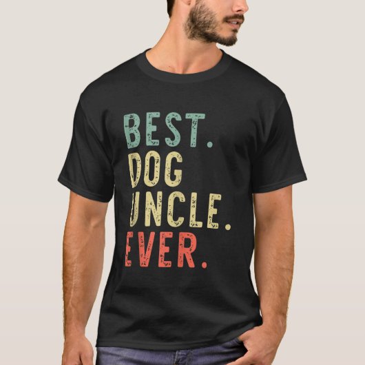 Best Dog Uncle Ever Cooler lustiger Vintager Tank (Vorderseite)