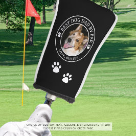BEST DOG VATER BY PAR Foto - Farbbilder für benutz Golf Headcover