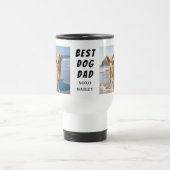 Best Dog Vater Foto Reisebecher (Mittel)