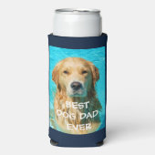 Best Dog Vater Foto Selters Dosenkühler (Seltzer Vorderseite)