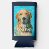 Best Dog Vater Foto Selters Dosenkühler (Rückseite)