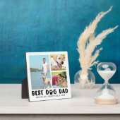 BEST DOG VATER Pfosten Print 3 FotoCollage Fotoplatte (InSitu)