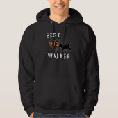 Best Dog Walker Hoodie (Vorderseite)