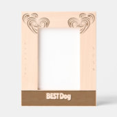 BEST Dog Wedding Geätzte Rahmen (Vorderseite)