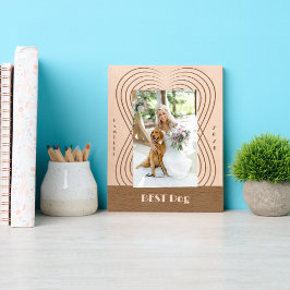 BEST Dog Wedding Geätzte Rahmen