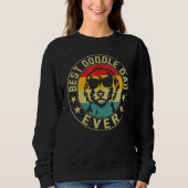 Best Doodle Dad Ever Goldendoodle 4th Of July Sweatshirt (Vorderseite)