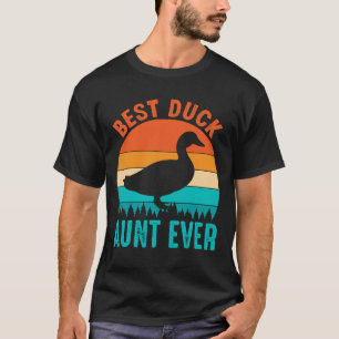 Best Duck AUNT je Vintag T-Shirt