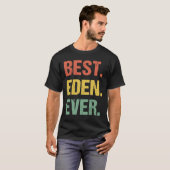 Best Eden je Retro Name Spaß Nickname T-Shirt (Vorne ganz)