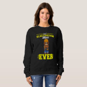 Best Electrician Mom Ever Electronic Technician Pr Sweatshirt (Vorne ganz)