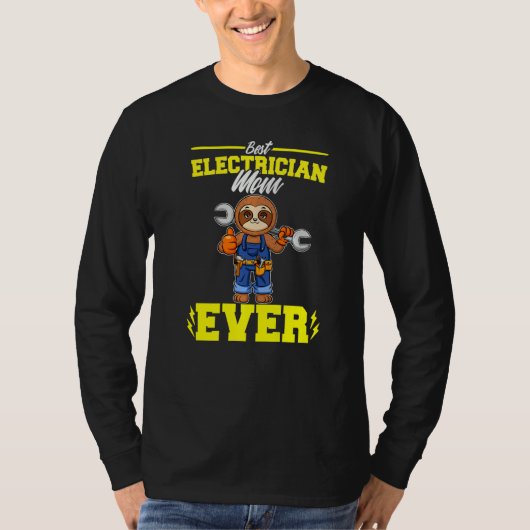 Best Electrician Mom Ever Electronic Technician Pr T-Shirt (Vorderseite)