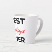 Best Employee Ever 2 Milchtasse (Rechte Ecke)