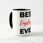 Best Employee Ever 2 Tasse (Vorderseite Links)