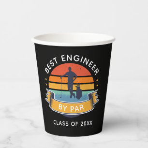 Best Engineer by Par Graduate 2023 House Party Pappbecher
