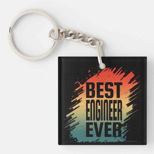 BEST ENGINEER EVER SCHLÜSSELANHÄNGER (Vorderseite)
