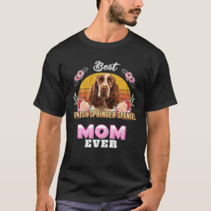 Best English Springer Spanische Mama je Mütter Tag T-Shirt