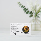 Best Entertainment Scout Business Cards Visitenkarte (Stehend Vorderseite)